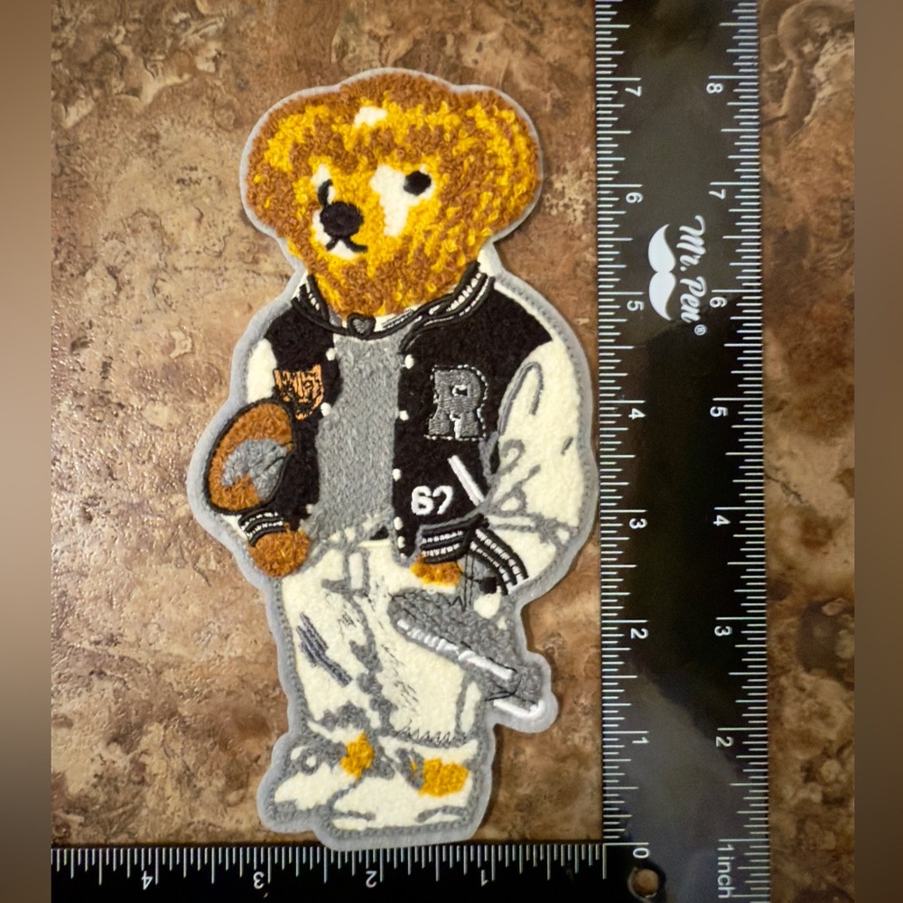 Polo Bear Sew On Patch